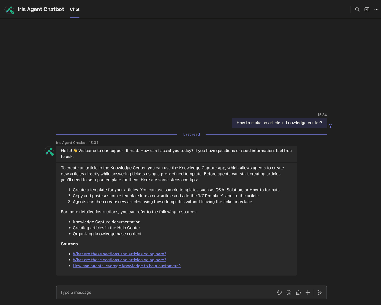 Instant answers in the tool your employees already use